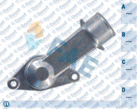 FAE 54326 Termostat Yuvasi Astra F-Corsa B